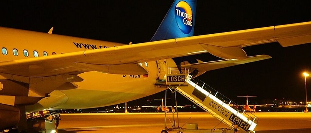 Flugzeug thomas cook